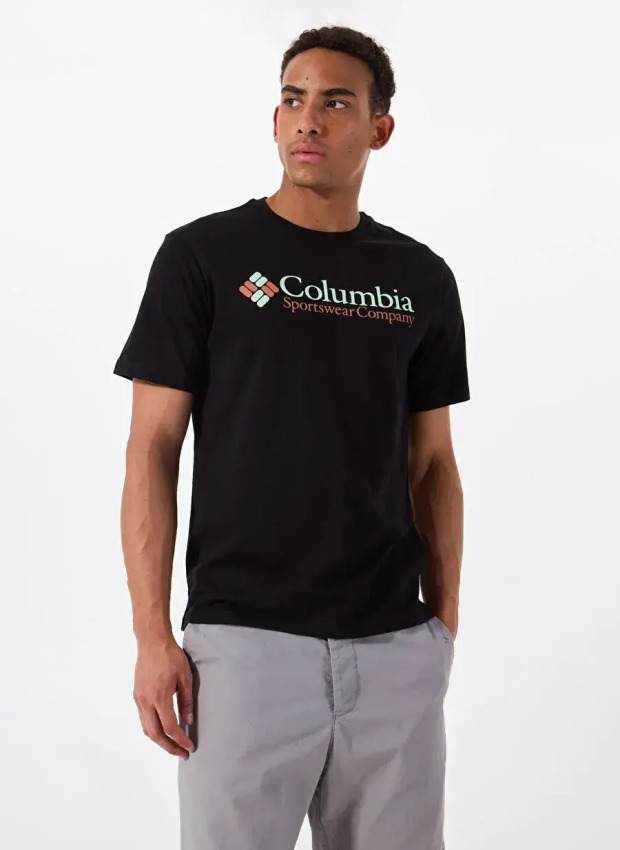 Columbia CS0435 CSC Retro Logo 2 SS Tee Erkek Tshirt - Columbia