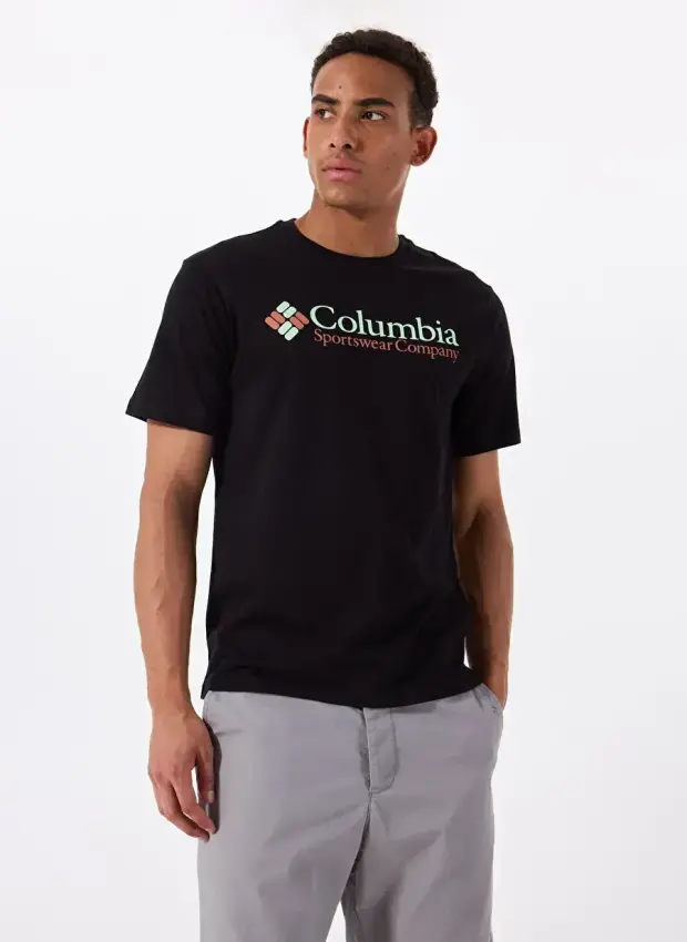 Columbia CS0435 CSC Retro Logo 2 SS Tee Erkek Tshirt - 1