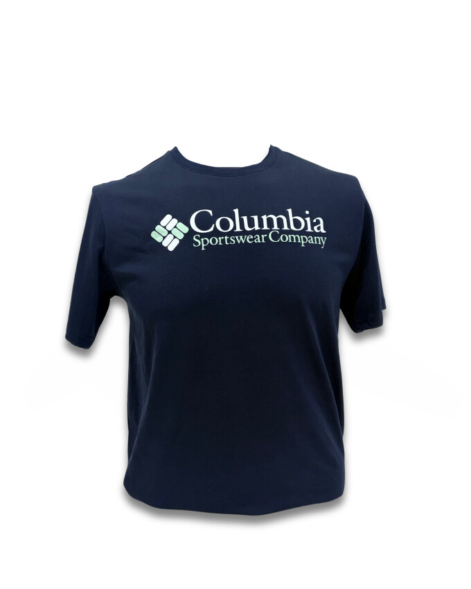 Columbia Retro Logo 2 SS Erkek Tshirt - 1