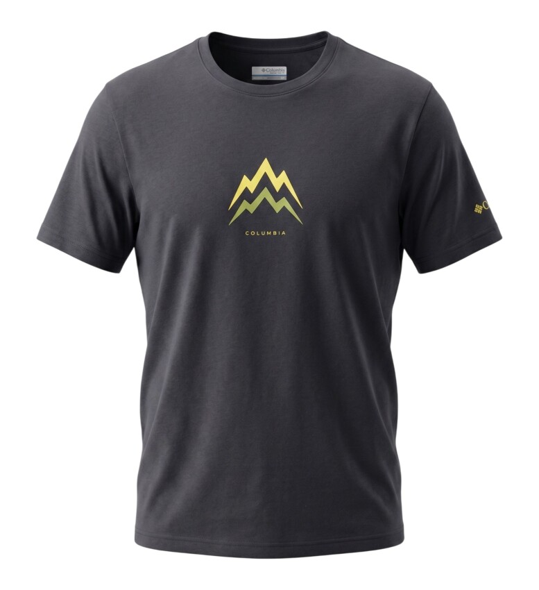 Columbia CS0479 CSC M Pointed Peaks SS Tee Siyah Erkek Tshirt - 1