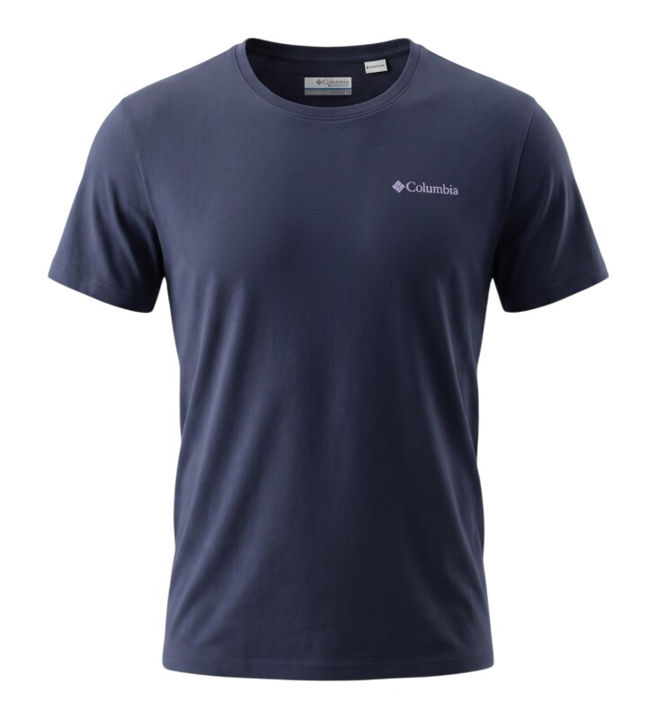 Columbia CS0513 CSC W PFG Inagua Script SS Tee Lacivert Kadın Tshirt - Columbia