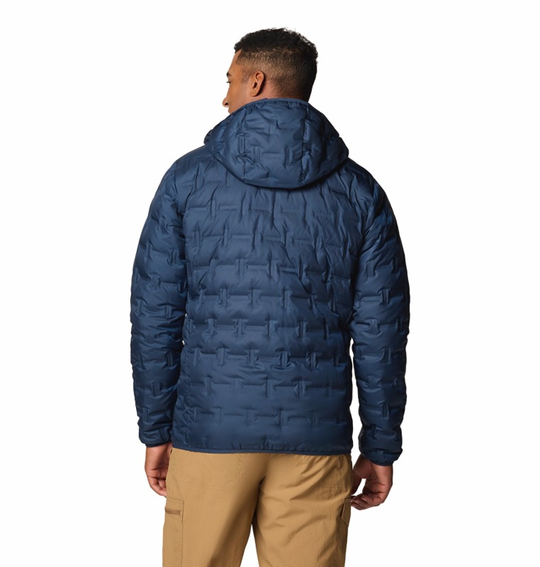 Columbia Delta Ridge II Down Hooded Lacivert Erkek Mont - Columbia (1)