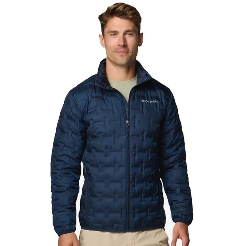Columbia Delta Ridge II Down Jacket Lacivert Erkek Mont - Columbia