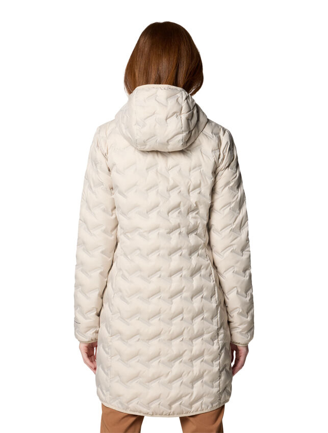 Columbia Delta Ridge II Long Down Jacket Bej Kadın Mont - 2