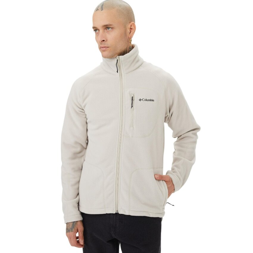 Columbia Fast Trek II Full Zip Fleece Bej Erkek Polar - 1