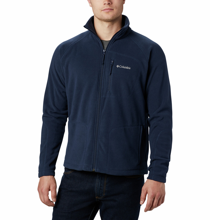 Columbia Fast Trek II Full Zip Fleece Lacivert Erkek Polar - 1