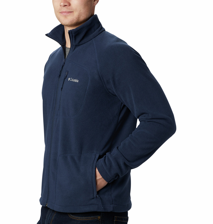 Columbia Fast Trek II Full Zip Fleece Lacivert Erkek Polar - 2