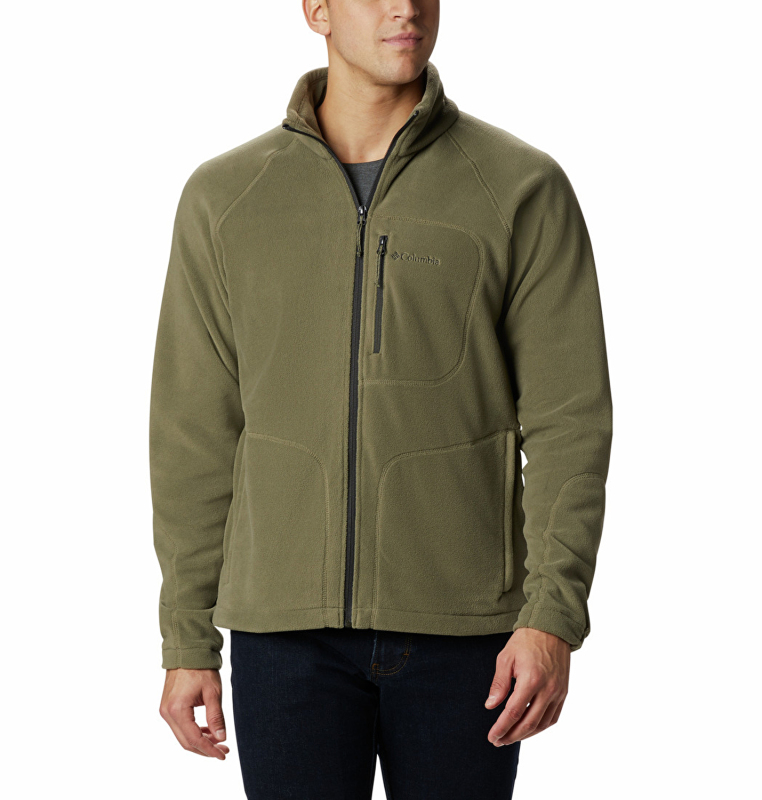 Columbia Fast Trek II Full Zip Fleece Yeşil Erkek Polar - Columbia