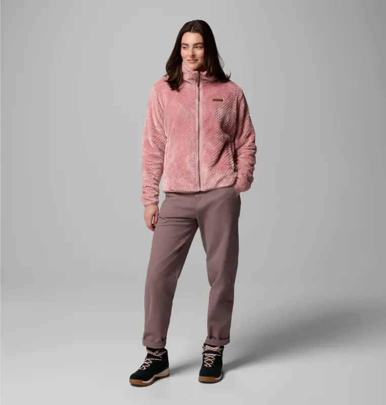 Columbia Fire Side II Sherpa Pembe Kadın Polar - 2