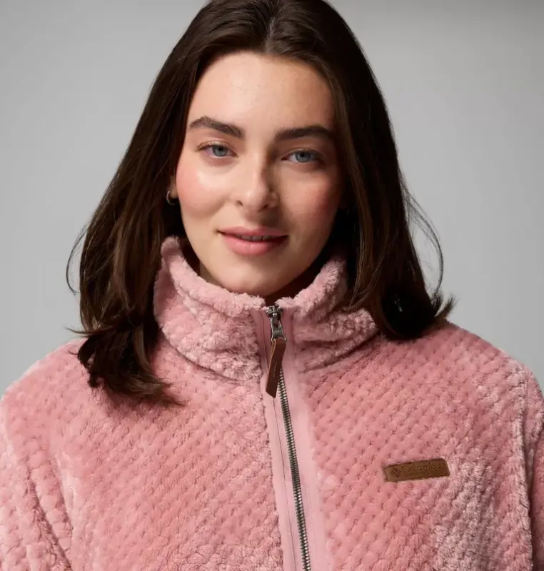 Columbia Fire Side II Sherpa Pembe Kadın Polar - 4