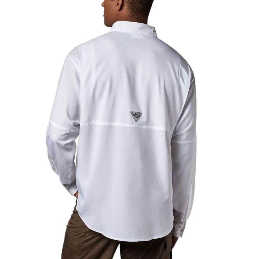 Columbia FM7253 Tamiami II LS Beyaz Erkek Gömlek - 3