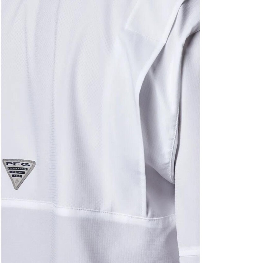 Columbia FM7253 Tamiami II LS Beyaz Erkek Gömlek - 5