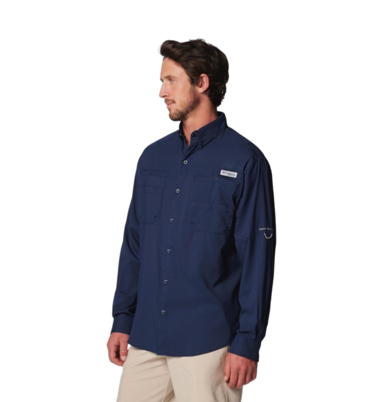 Columbia FM7253 Tamiami II LS Lacivert Erkek Gömlek - Columbia