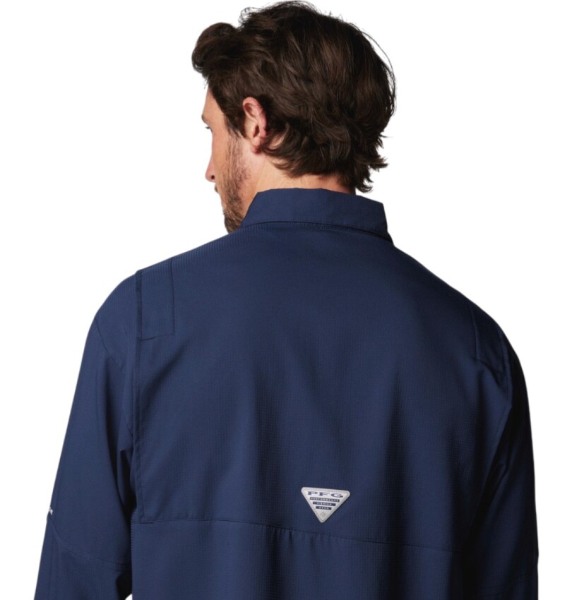 Columbia FM7253 Tamiami II LS Lacivert Erkek Gömlek - 5