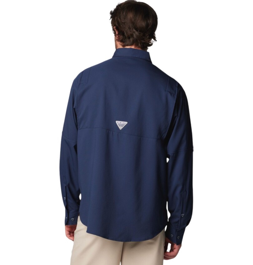 Columbia FM7253 Tamiami II LS Lacivert Erkek Gömlek - 7