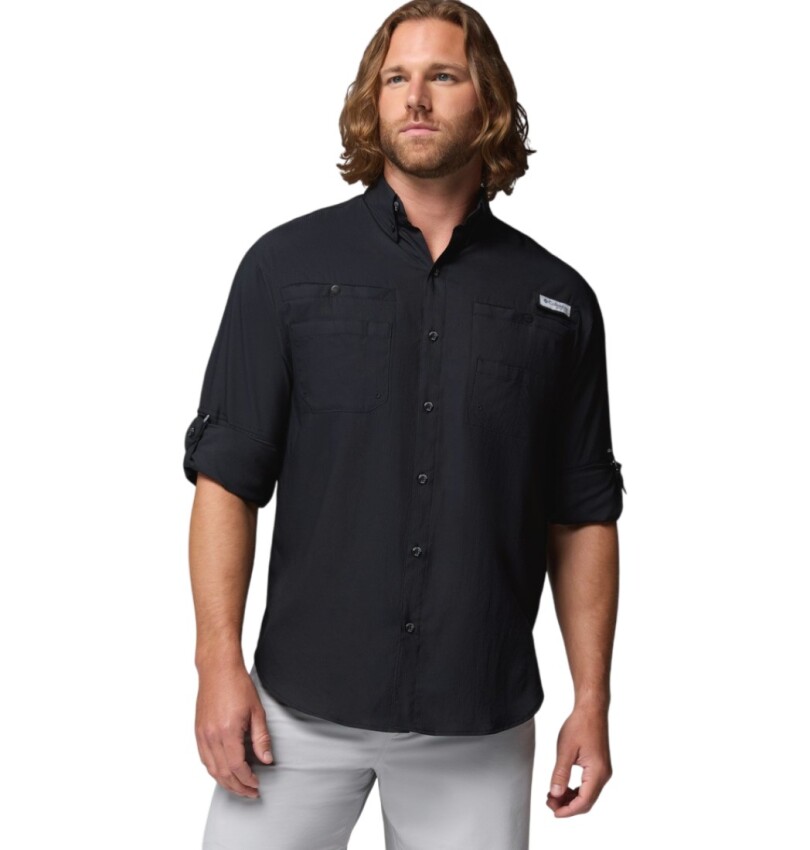 Columbia FM7253 Tamiami II LS Siyah Erkek Gömlek - 2