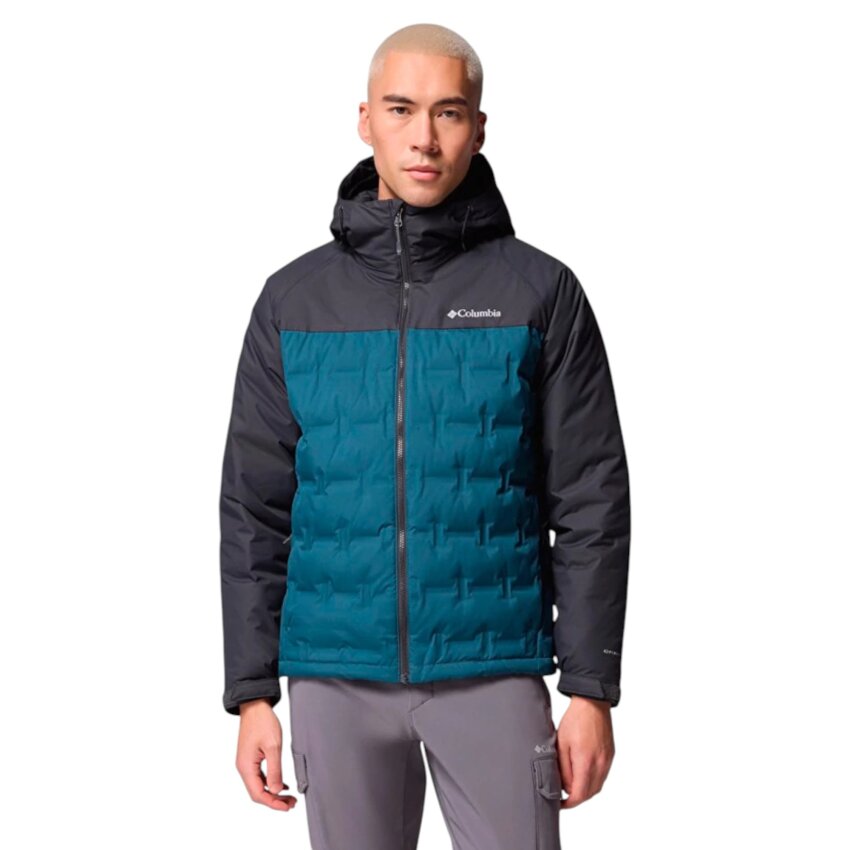 Columbia Grand Trek III Down Hooded Mavi Erkek Mont - 1