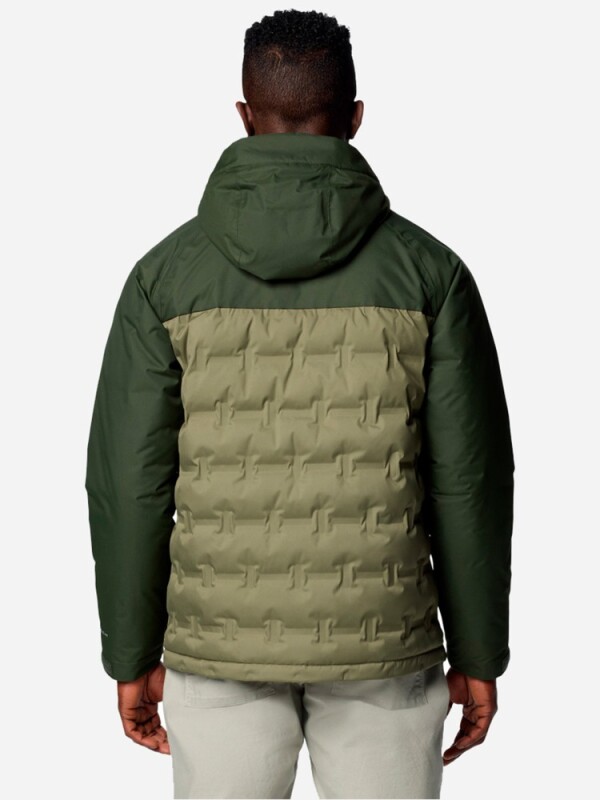 Columbia Grand Trek III Down Hooded Yeşil Erkek Mont - Columbia (1)