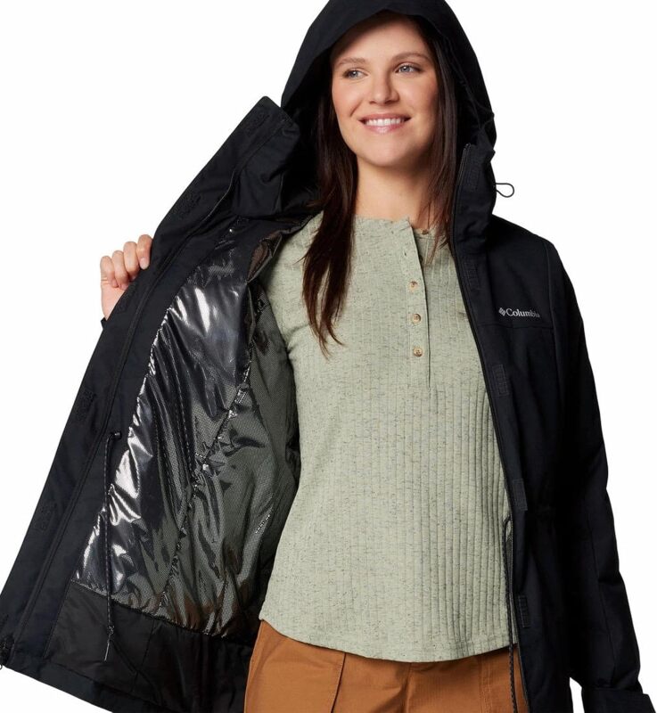 Columbia Hikebound II Long Insulated Siyah Kadın Mont - 3