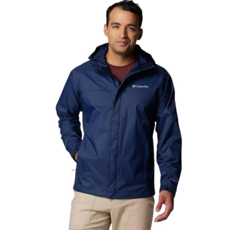 Columbia Watertight II Jacket Mavi Erkek Yağmurluk - Columbia