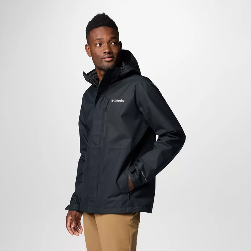 Columbia WM2619 Hikebound II Siyah Erkek Yağmurluk - 4