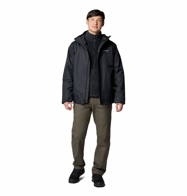 Columbia WM3321 Tunnel Falls II Intercahenge Jacket Siyah Erkek Mont - 3