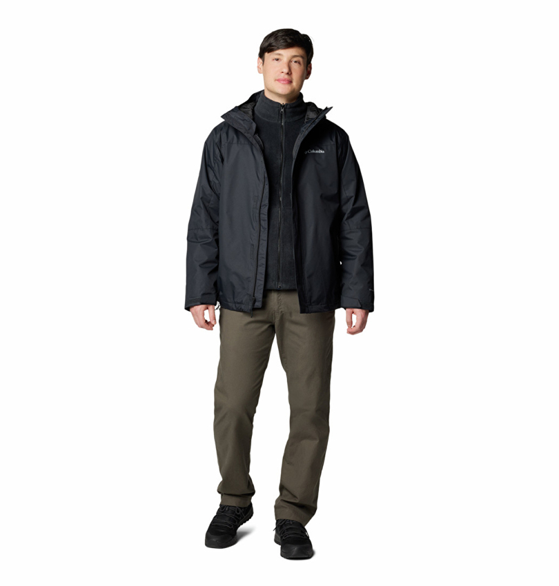 Columbia WM3321 Tunnel Falls II Intercahenge Jacket Siyah Erkek Mont - 3