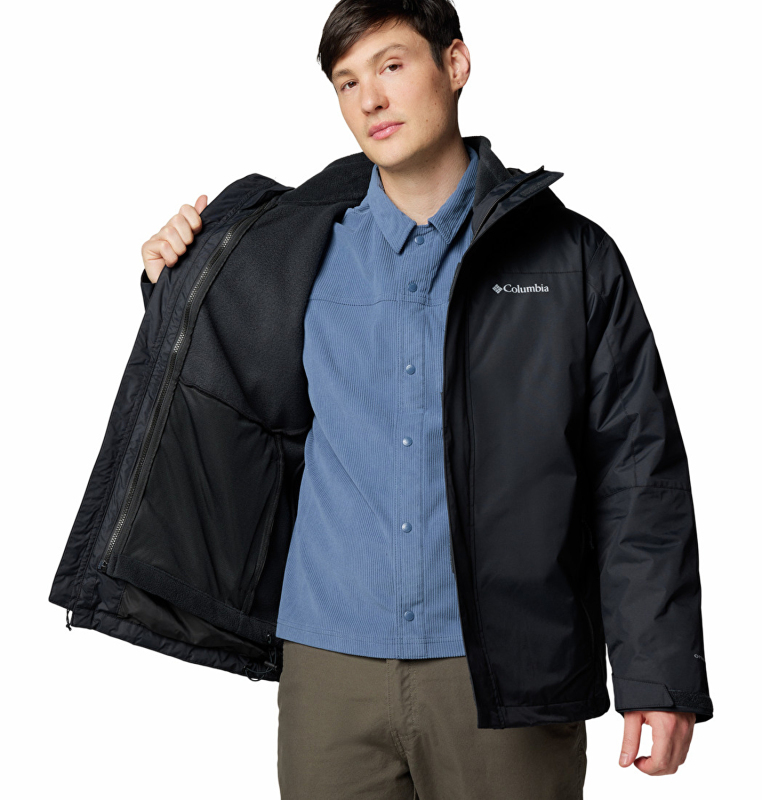 Columbia WM3321 Tunnel Falls II Intercahenge Jacket Siyah Erkek Mont - 7