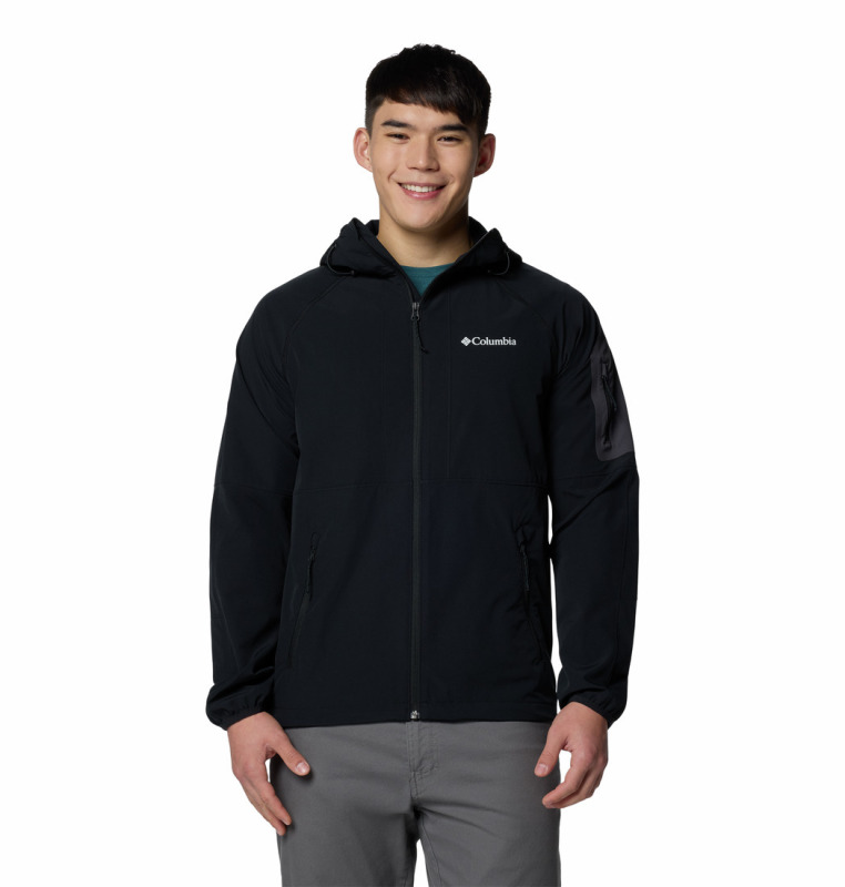 Columbia WO9423 Tall Heights Hooded Softshell - 1