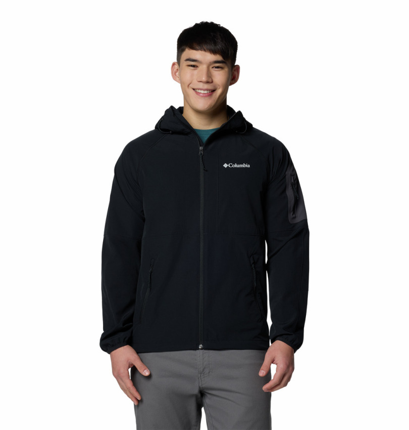 Columbia WO9423 Tall Heights Hooded Softshell - 1