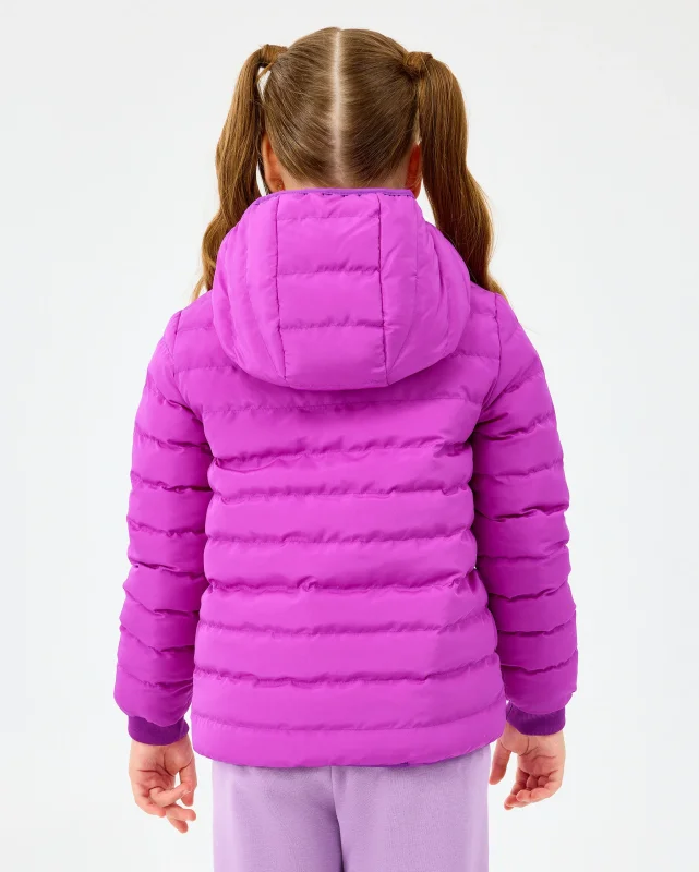 Skechers Double Sided Puffer Mor Çocuk Mont - 2