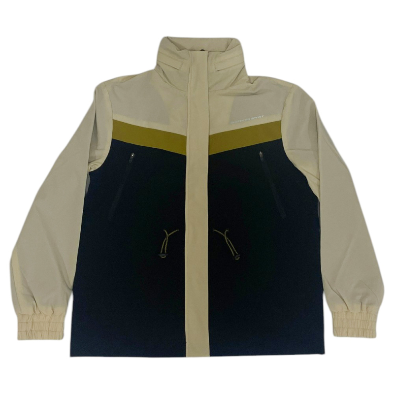 Skechers Adjustable Waisted Full Zip Bej Kadın Mont - Skechers