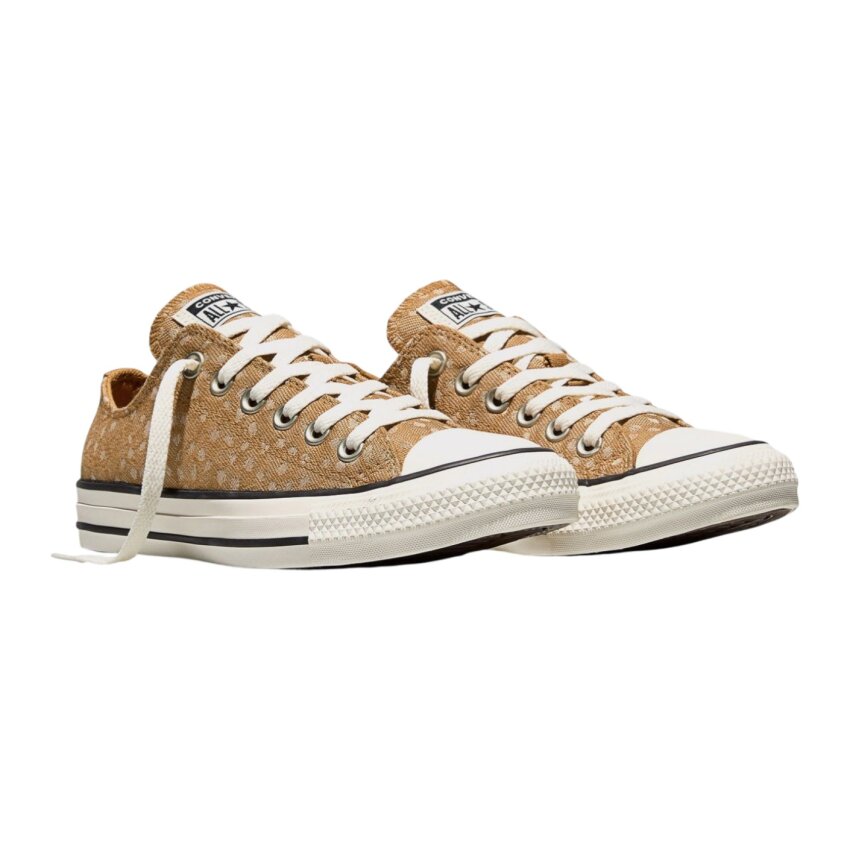 Converse Chuck Taylor All Star Deer Pattern Sarı Kadın Sneaker Ayakkabı - 3