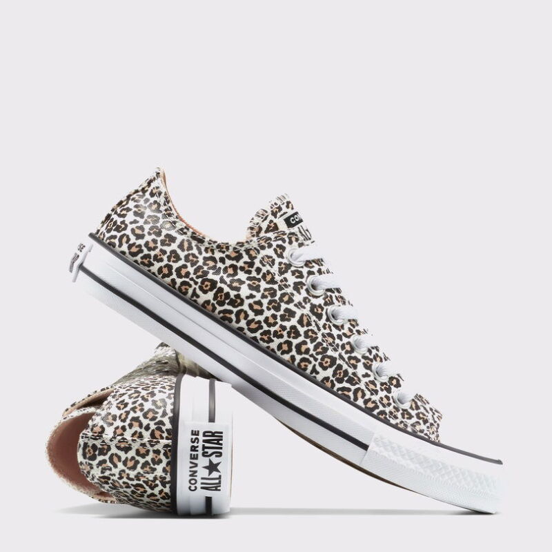 Converse Chuck Taylor All Star Leopard Kadın Sneaker Ayakkabı - 6