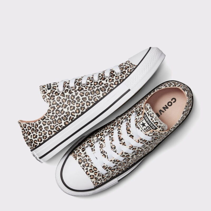 Converse Chuck Taylor All Star Leopard Kadın Sneaker Ayakkabı - 7