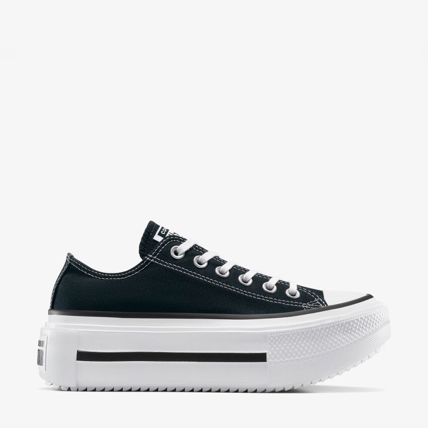 Converse Chuck Taylor All Star Lift Double Stack Platform Siyah Kadın Sneaker Ayakkabı - 1