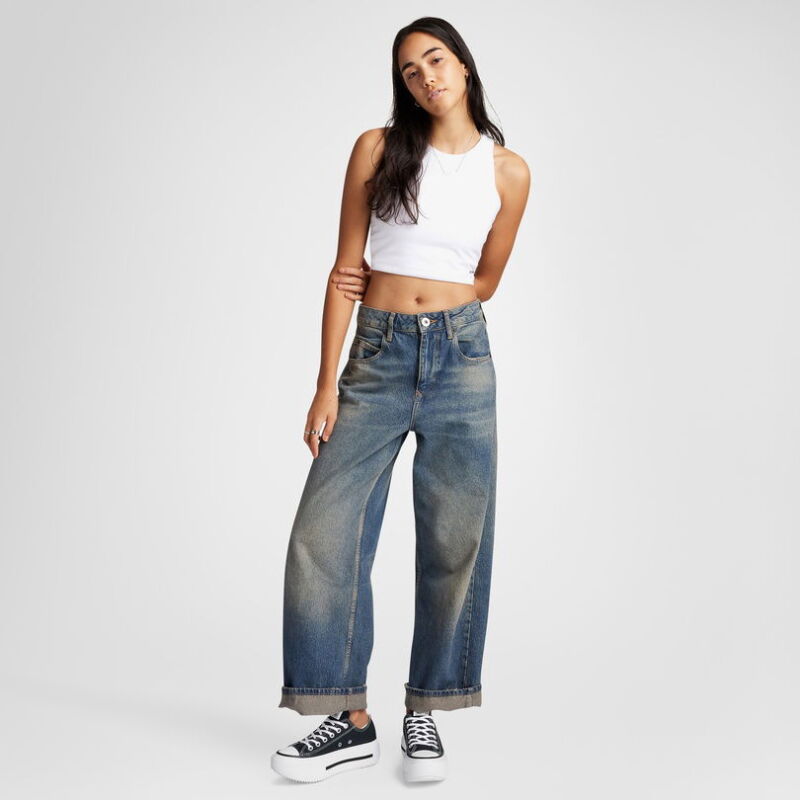 Converse Chuck Taylor All Star Lift Double Stack Platform Siyah Kadın Sneaker Ayakkabı - 6