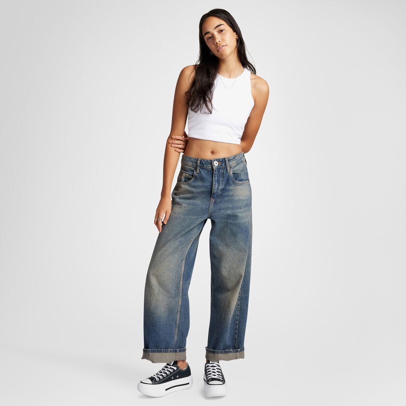 Converse Chuck Taylor All Star Lift Double Stack Platform Siyah Kadın Sneaker Ayakkabı - 6