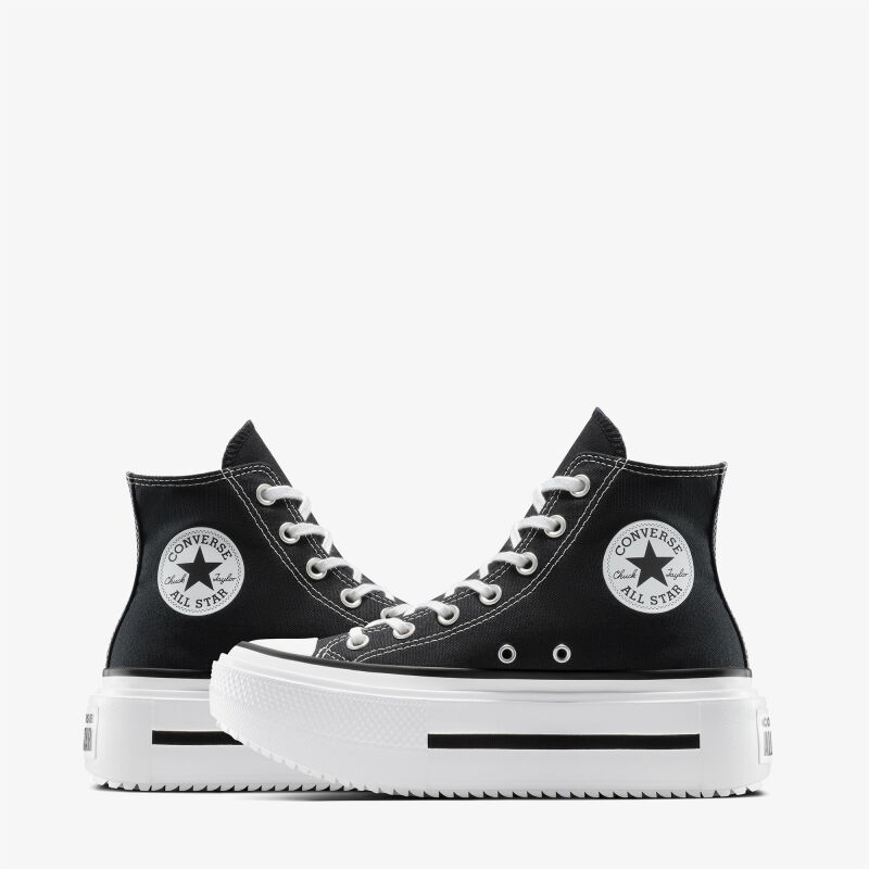 Converse Chuck Taylor All Star Lift Double Stack Siyah Unisex Sneaker Ayakkabı - 6