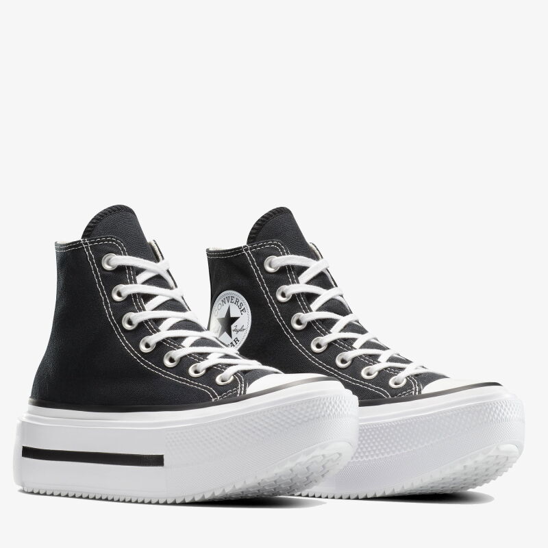 Converse Chuck Taylor All Star Lift Double Stack Siyah Unisex Sneaker Ayakkabı - 4