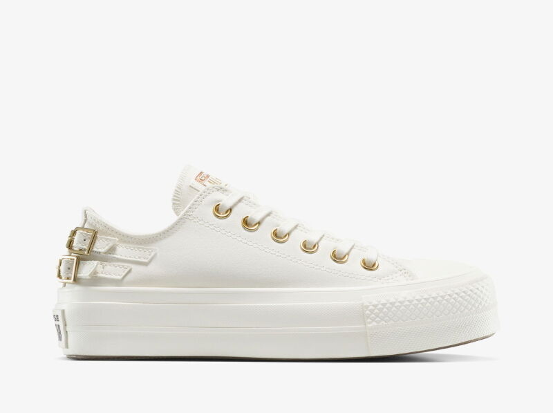 Converse Chuck Taylor All Star Lift Platform Buckle Kadın Sneaker Ayakkabı - 1