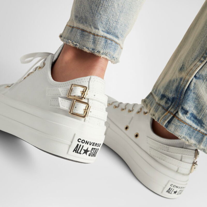 Converse Chuck Taylor All Star Lift Platform Buckle Kadın Sneaker Ayakkabı - 2