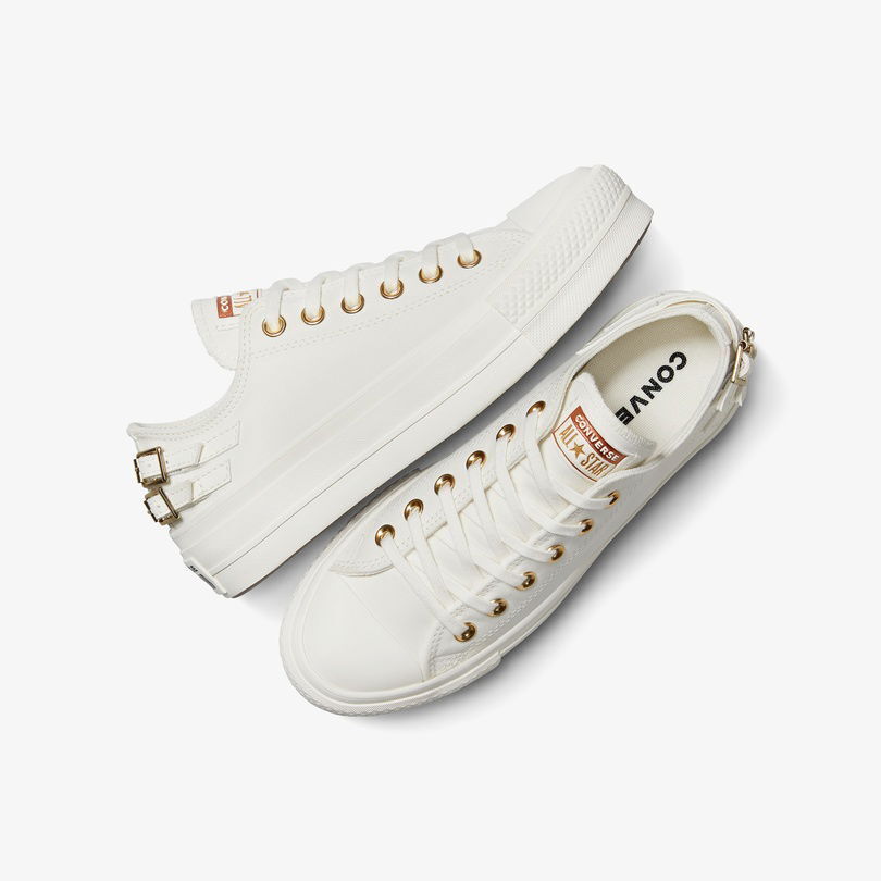 Converse Chuck Taylor All Star Lift Platform Buckle Kadın Sneaker Ayakkabı - 7