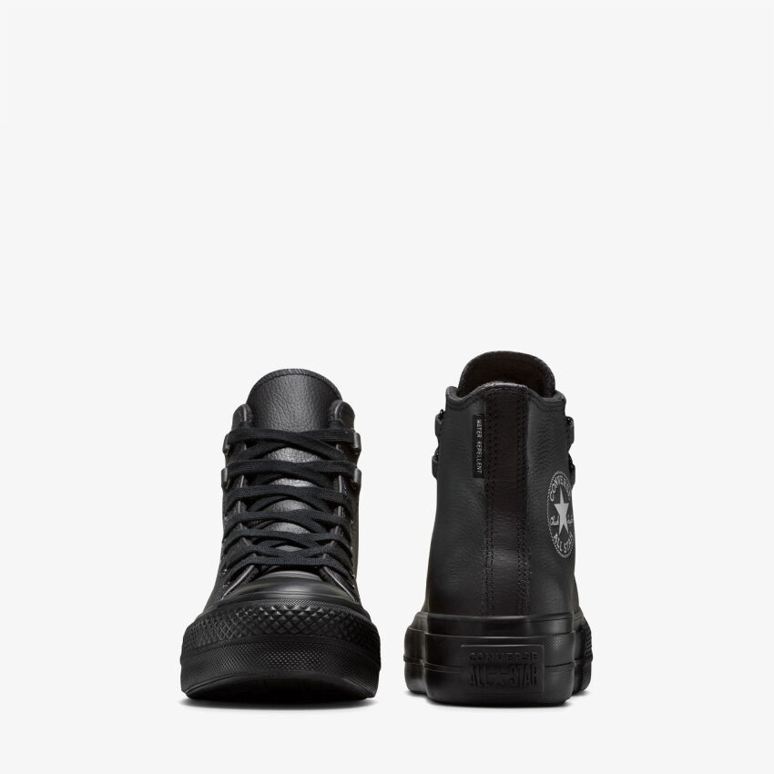 Converse Chuck Taylor All Star Lift Platform Leather Siyah Kadın Sneaker Ayakkabı - 6
