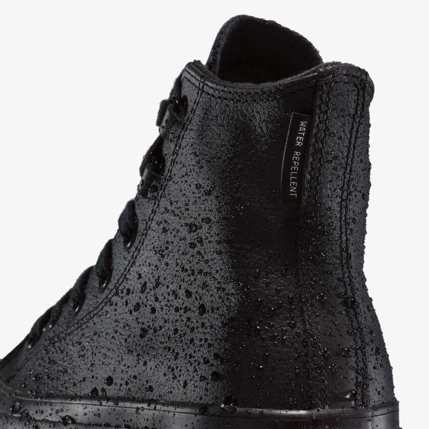 Converse Chuck Taylor All Star Lift Platform Leather Siyah Kadın Sneaker Ayakkabı - 7