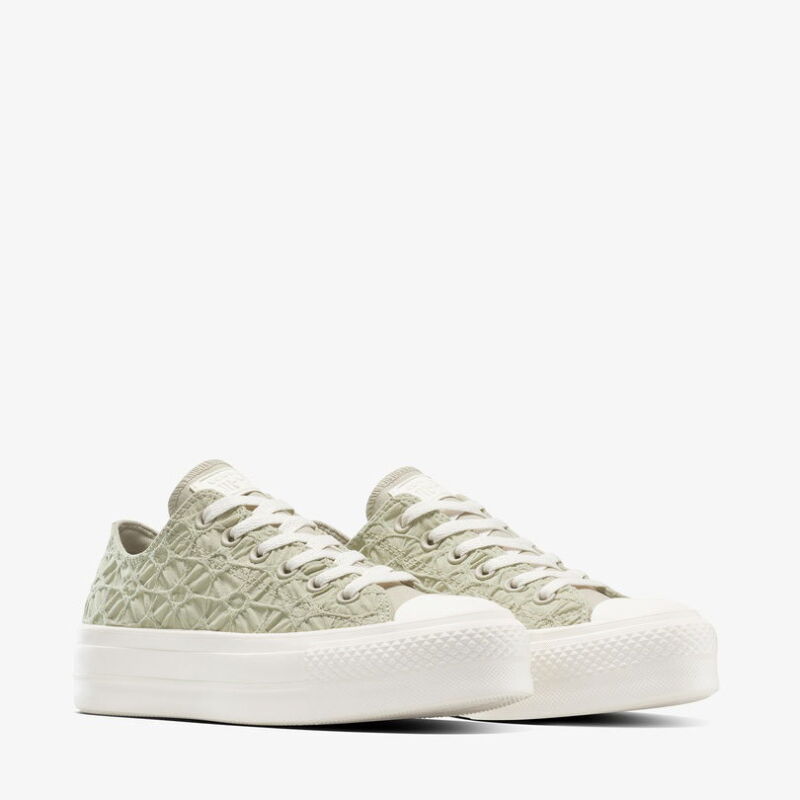 Converse Chuck Taylor All Star Lift Platform Textured Material Kadın Sneaker Ayakkabı - 3