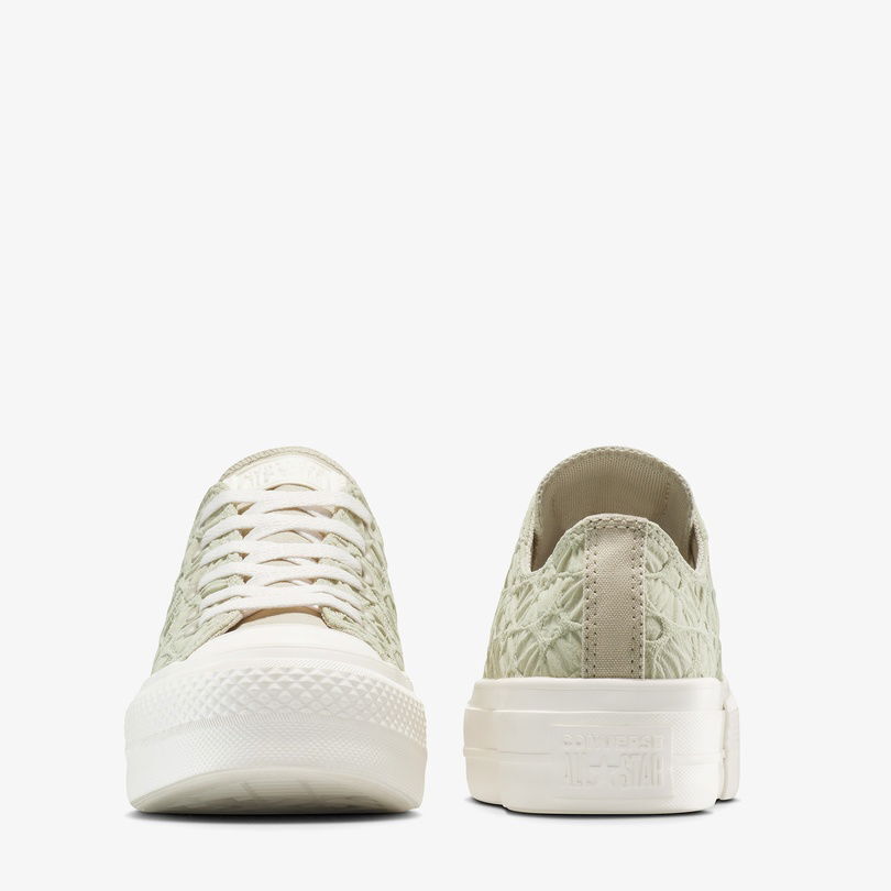Converse Chuck Taylor All Star Lift Platform Textured Material Kadın Sneaker Ayakkabı - 4