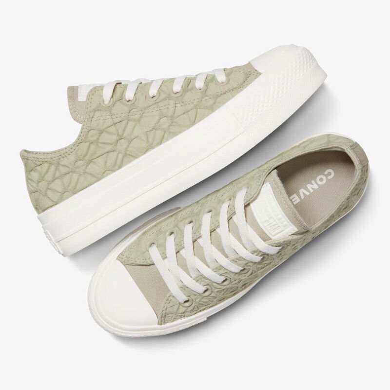 Converse Chuck Taylor All Star Lift Platform Textured Material Kadın Sneaker Ayakkabı - 6