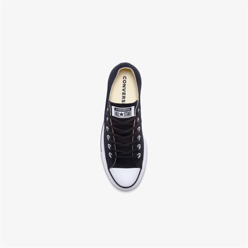 Converse CHUCK TAYLOR ALL STAR LIFT Siyah-Beyaz Kadın Sneaker 560250C-001 - 4