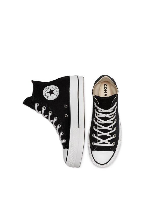 Converse CHUCK TAYLOR ALL STAR LIFT SİYAH Kadın Spor Ayakkabı - 4